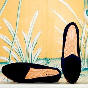 Elegant “Birdies” The Heron Black Suede Shoes. Lovely and Comfortable!